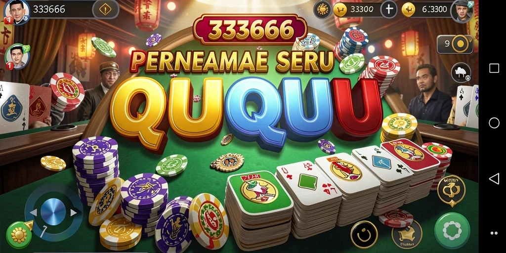 Screenshot gameplay QiuQiu 333666 yang mendebarkan.