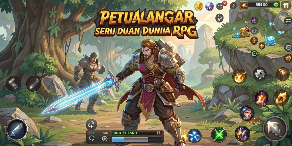 Tampilan gameplay 55RP yang seru dan mendalam.