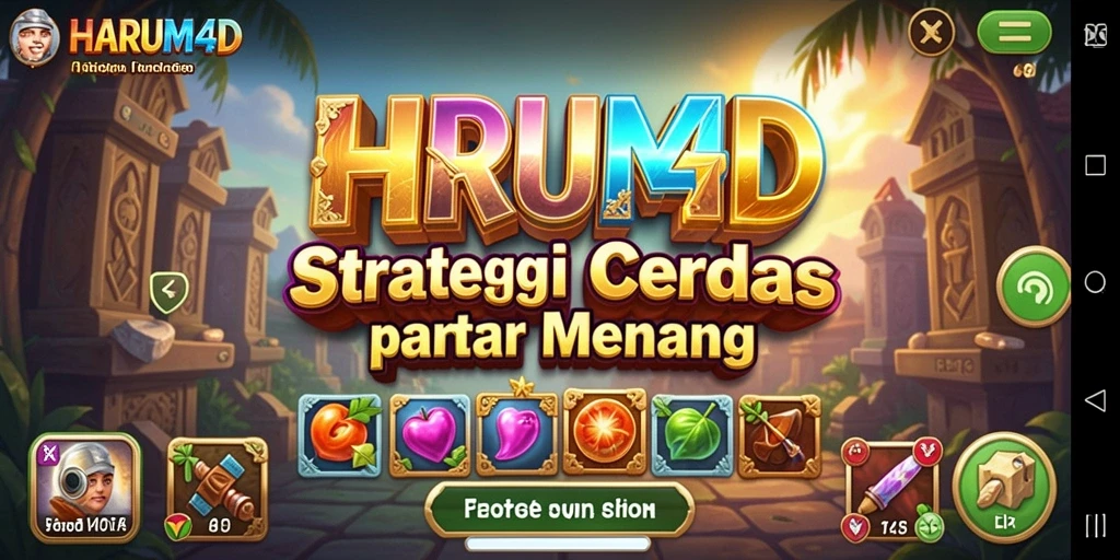 Tampilan gameplay HARUM4D yang menampilkan aksi strategi mendebarkan.