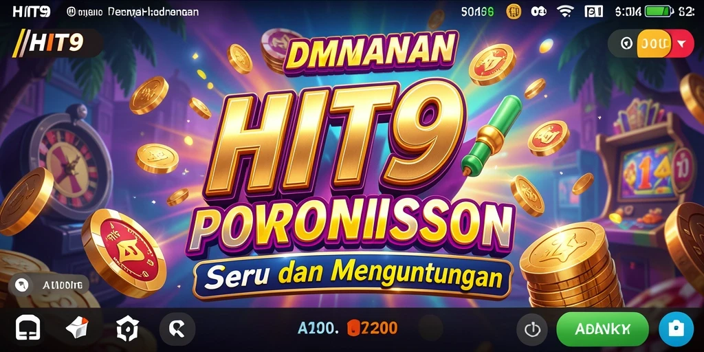 Tampilan gameplay HIT9 yang menarik dan seru saat bermain slot.