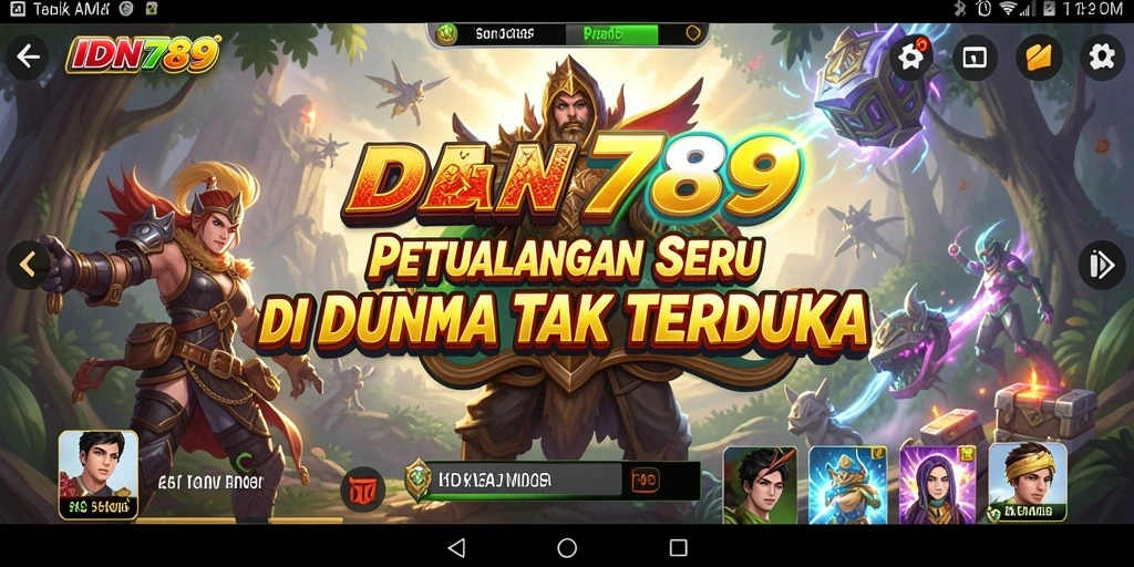Screenshot gameplay IDN789 saat menjelajahi dunia petualangan.