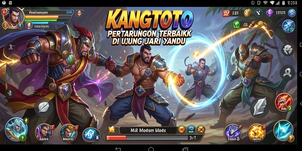 Tampilan gameplay seru dan menegangkan dari KANGTOTO.
