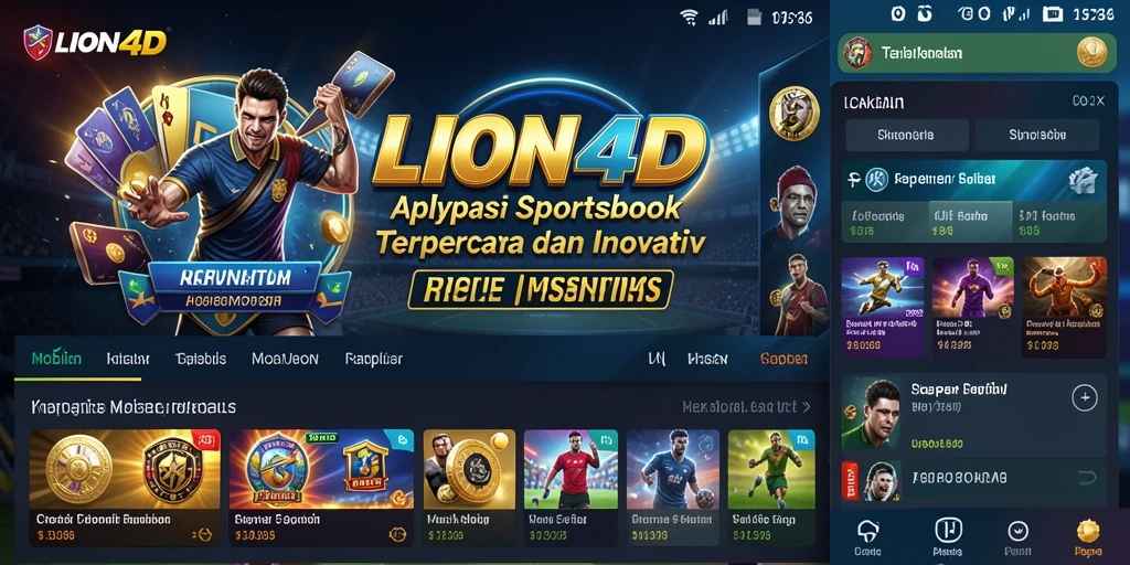 Tampilan gameplay LION4D yang menarik dan interaktif.