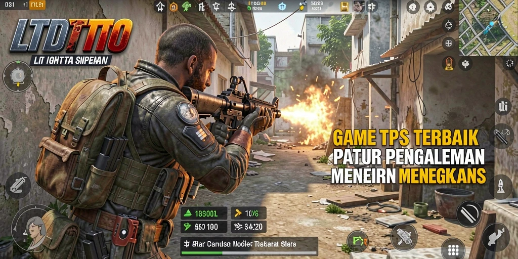 Gameplay LTDTOTO yang intens dan seru di dalam pertempuran.