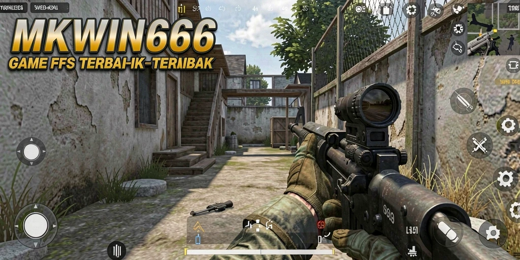Gameplay MKWIN666 yang intens dan mendebarkan dalam pertempuran FPS.