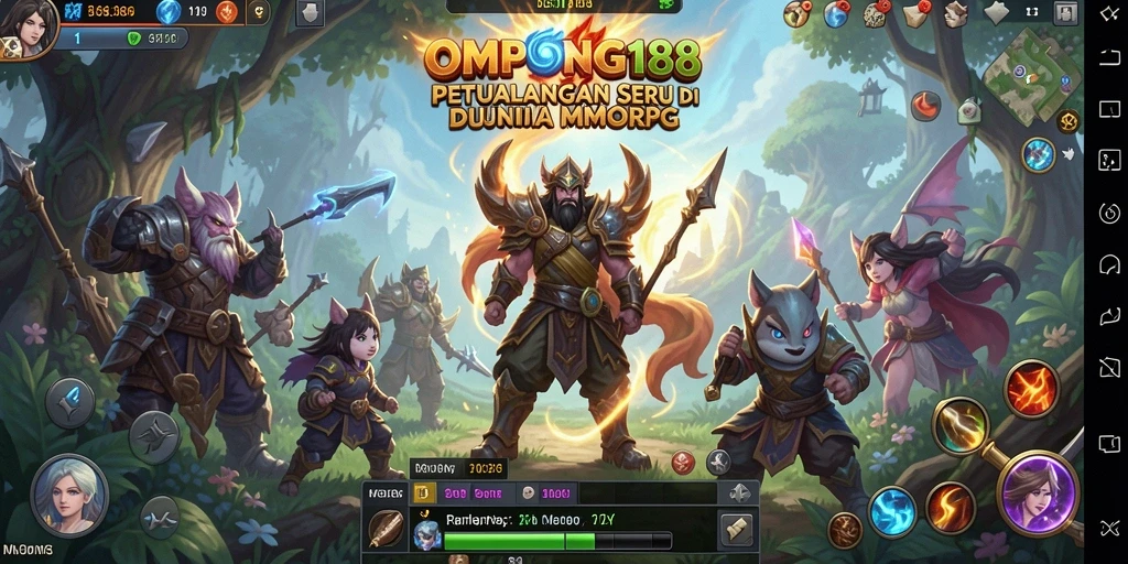 Gameplay seru OMPONG188 di dunia MMORPG yang luas.