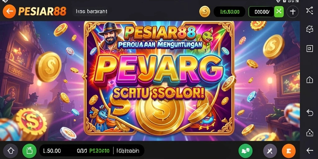 Gameplay seru dan menegangkan di PESIAR88 Slot.