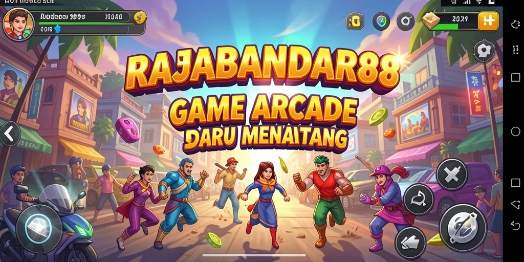 Menampilkan gameplay seru dengan tantangan menarik di RAJABANDAR88.