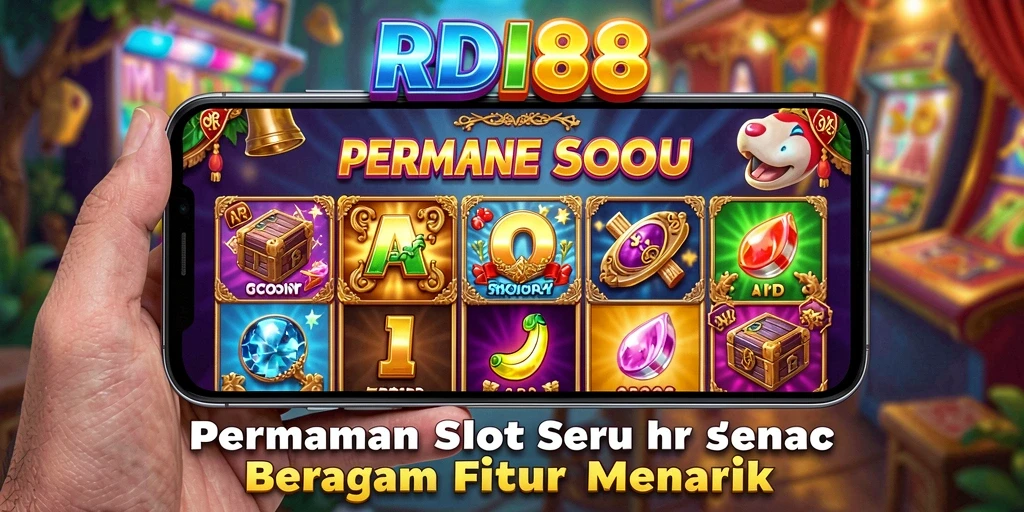 Screenshot utama RDI88 menunjukkan gameplay Slot yang menarik dan penuh warna.