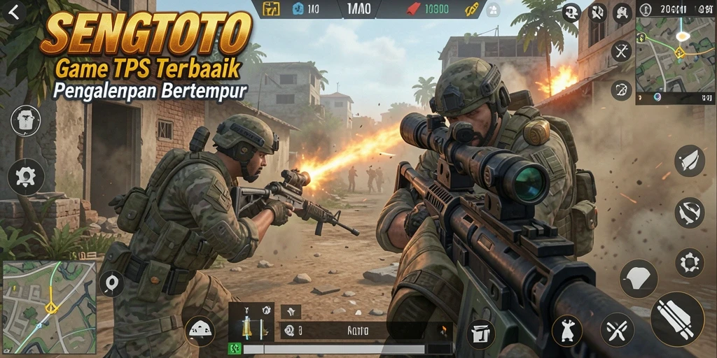 Tampilan gameplay SENGTOTO yang menegangkan dan seru.